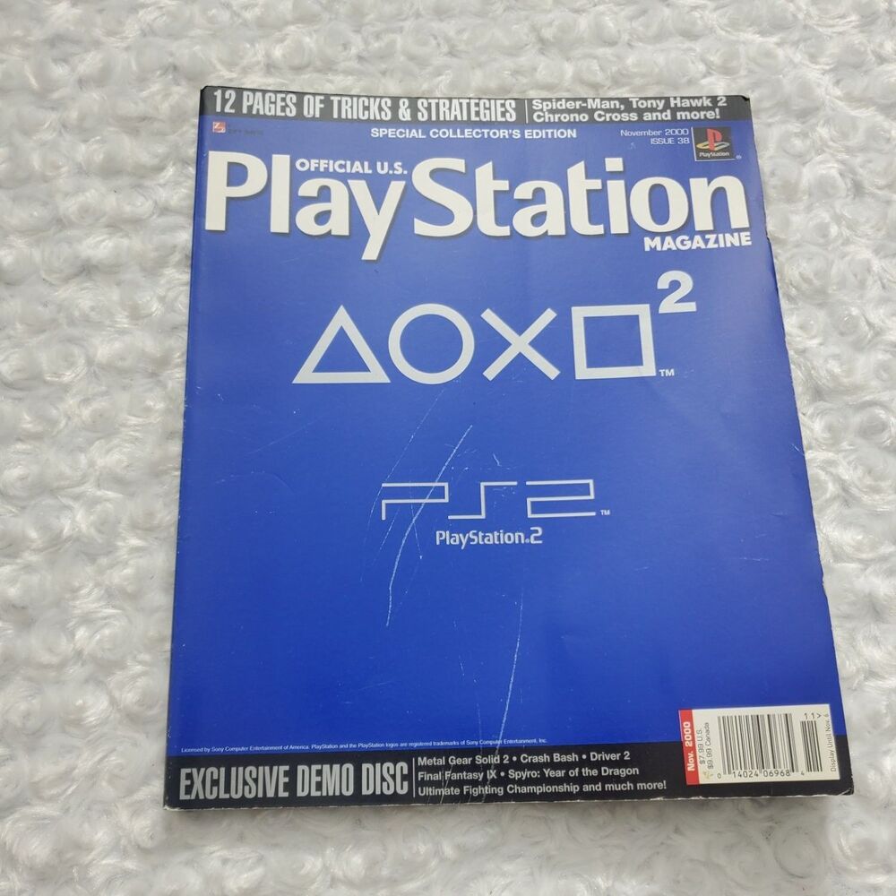 Official U.S. PlayStation Magazine Issue 38 November 2000 Physical